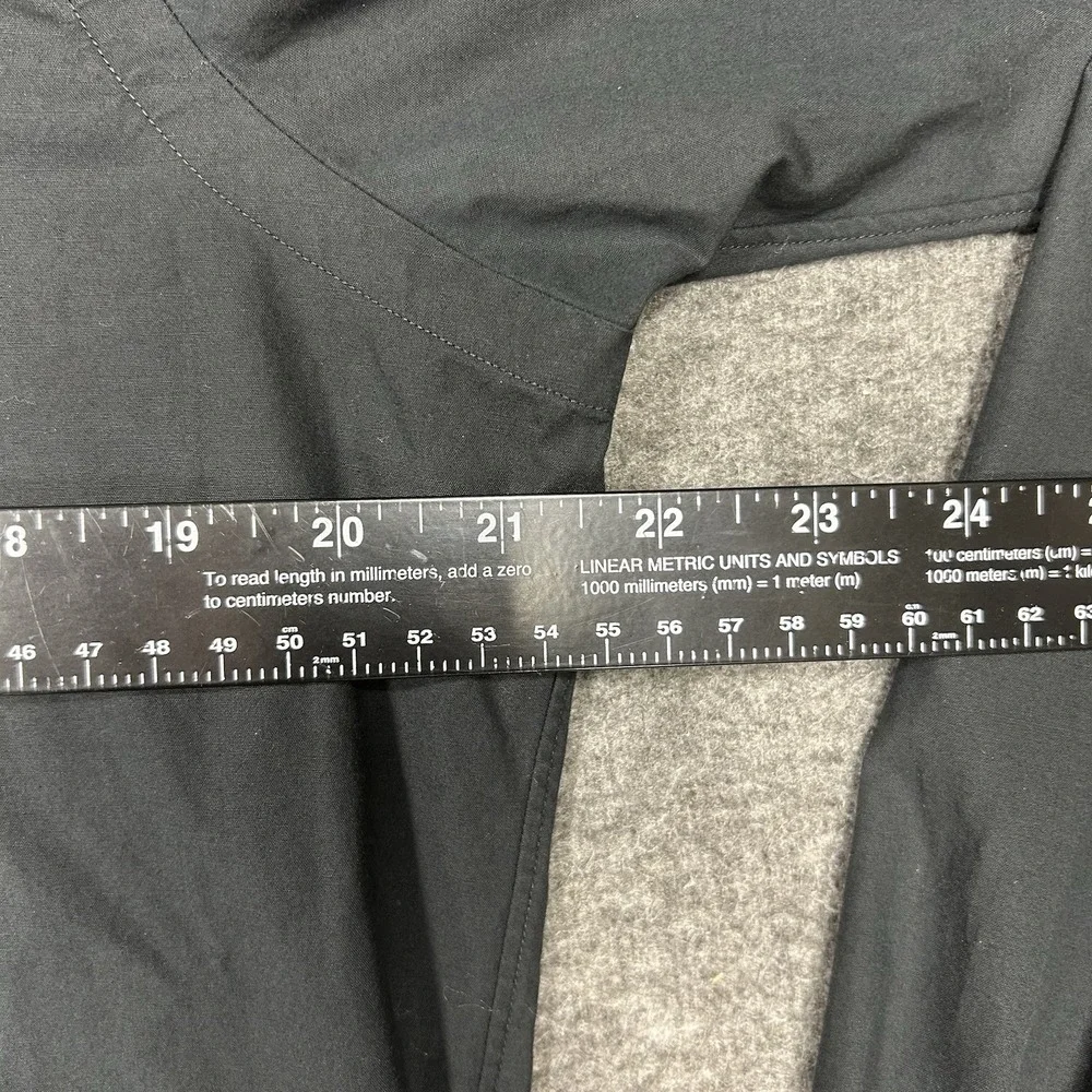 Polo Ralph Lauren Shirt Mens L Black Solid Slim fit Stretch Poplin Preppy